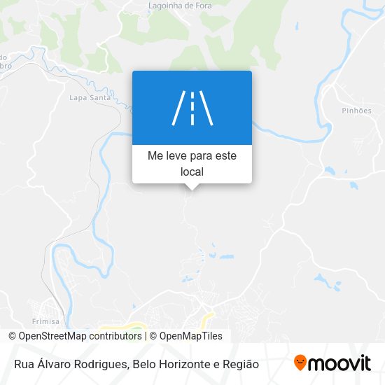 Rua Álvaro Rodrigues mapa