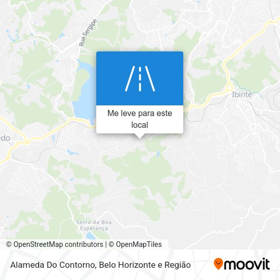 Alameda Do Contorno mapa