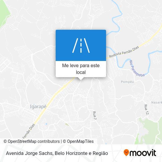 Avenida Jorge Sachs mapa