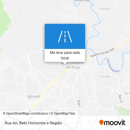 Rua An mapa