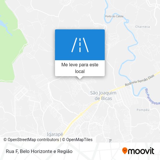 Rua F mapa