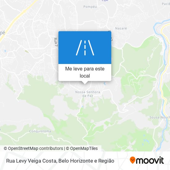 Rua Levy Veiga Costa mapa