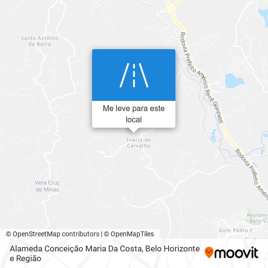 Alameda Conceição Maria Da Costa mapa