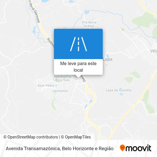 Avenida Transamazônica mapa