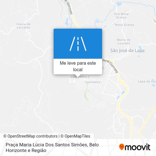 Praça Maria Lúcia Dos Santos Simões mapa