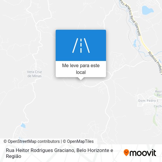 Rua Heitor Rodrigues Graciano mapa