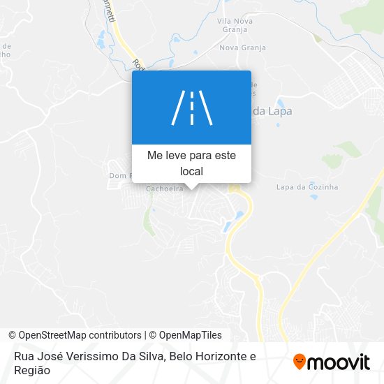 Rua José Verissimo Da Silva mapa
