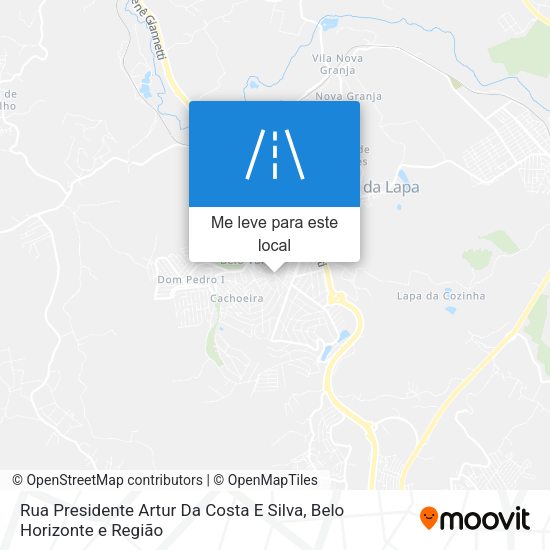 Rua Presidente Artur Da Costa E Silva mapa