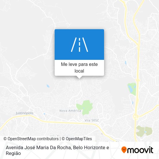 Avenida José Maria Da Rocha mapa