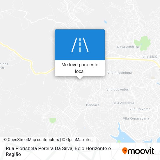 Rua Florisbela Pereira Da Silva mapa