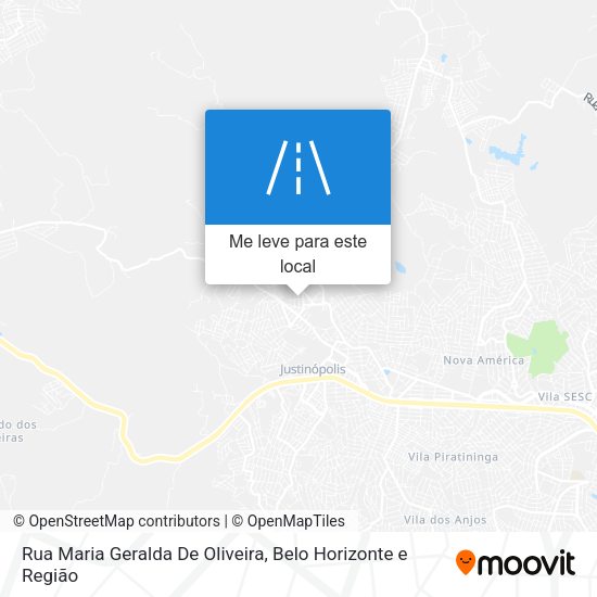Rua Maria Geralda De Oliveira mapa