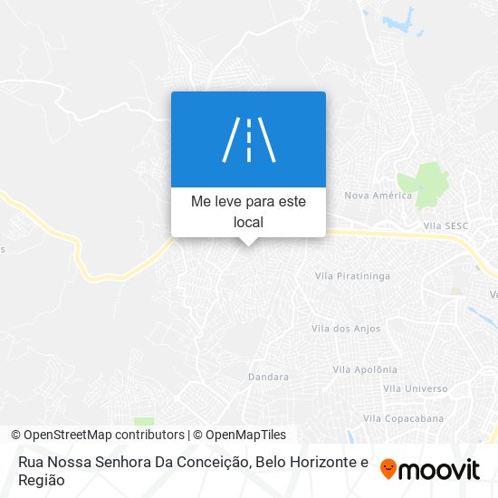 Rua Nossa Senhora Da Conceição mapa
