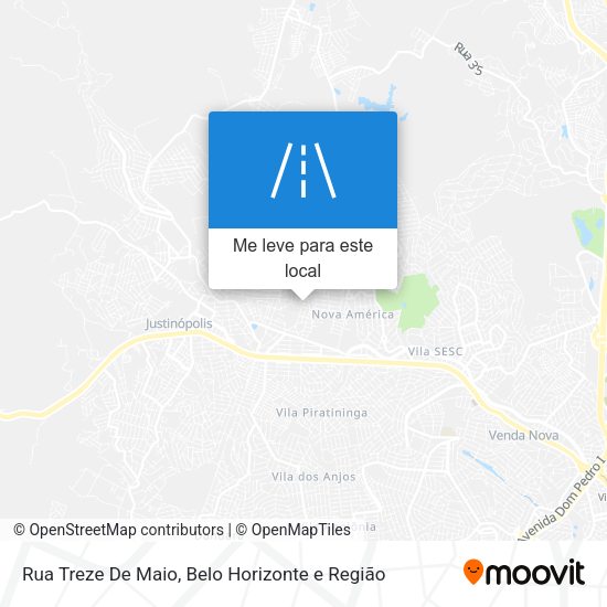 Rua Treze De Maio mapa