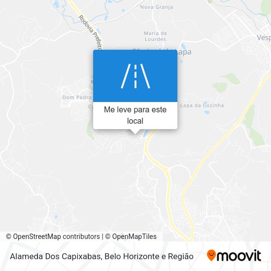 Alameda Dos Capixabas mapa