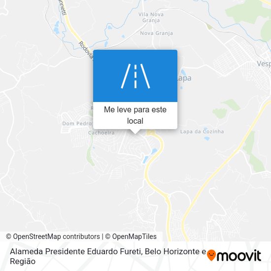 Alameda Presidente Eduardo Fureti mapa