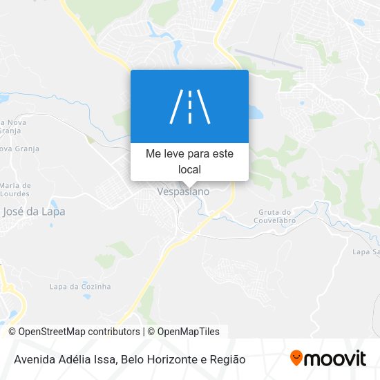 Avenida Adélia Issa mapa