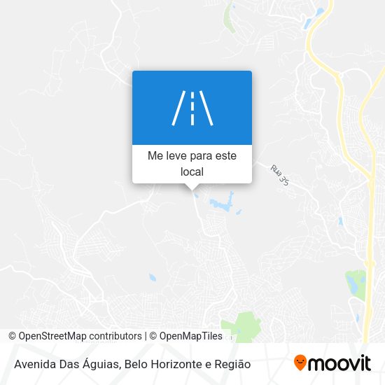 Avenida Das Águias mapa