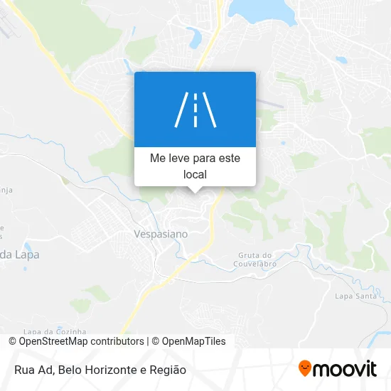 Rua Ad mapa