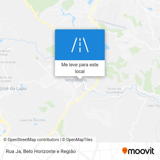 Rua Ja mapa
