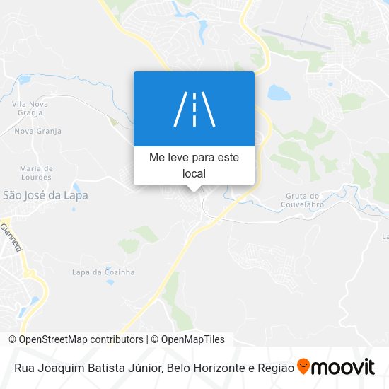 Rua Joaquim Batista Júnior mapa