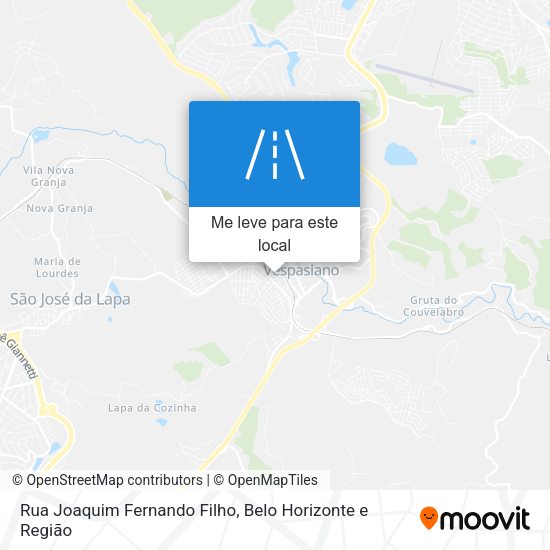 Rua Joaquim Fernando Filho mapa