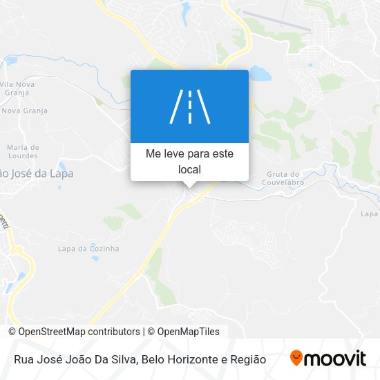 Rua José João Da Silva mapa