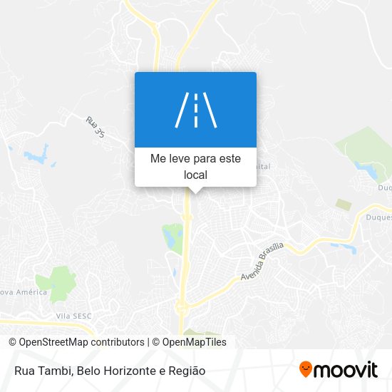 Rua Tambi mapa