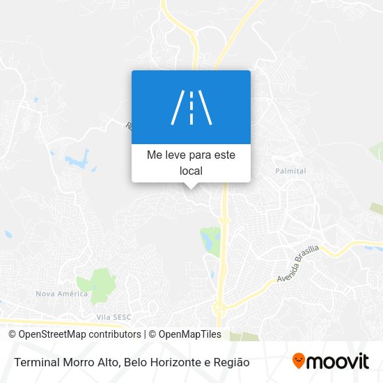 Terminal Morro Alto mapa