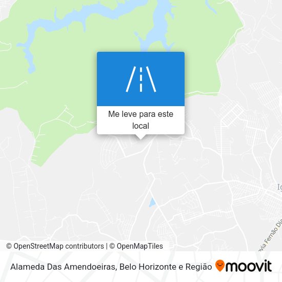 Alameda Das Amendoeiras mapa