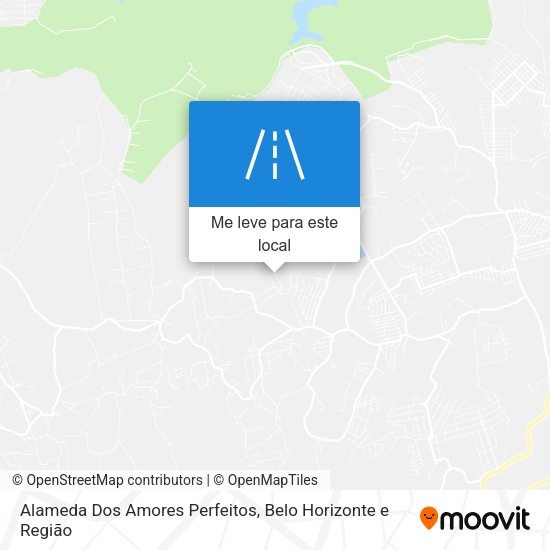 Alameda Dos Amores Perfeitos mapa
