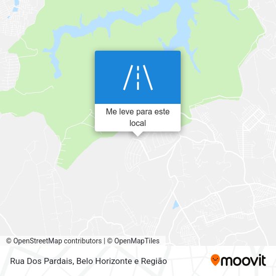 Rua Dos Pardais mapa