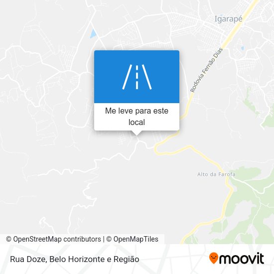 Rua Doze mapa