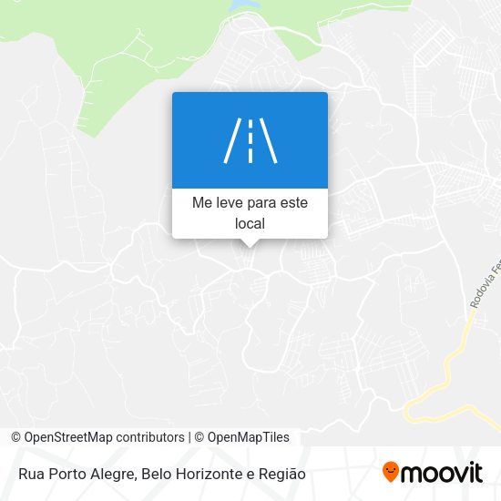 Rua Porto Alegre mapa