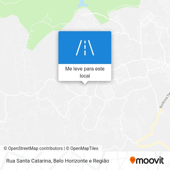 Rua Santa Catarina mapa