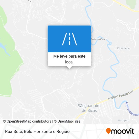 Rua Sete mapa