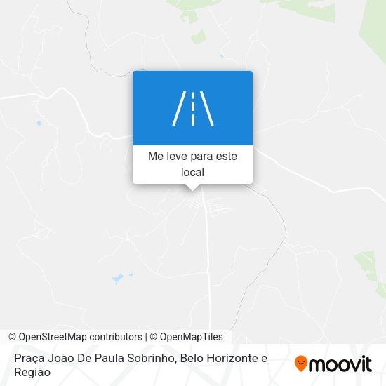 Praça João De Paula Sobrinho mapa