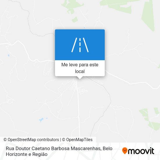 Rua Doutor Caetano Barbosa Mascarenhas mapa