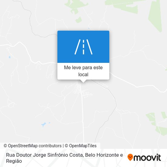Rua Doutor Jorge Sinfrônio Costa mapa