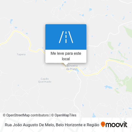 Rua João Augusto De Melo mapa