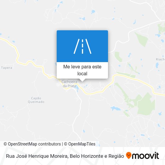 Rua José Henrique Moreira mapa