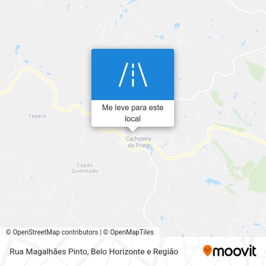 Rua Magalhães Pinto mapa