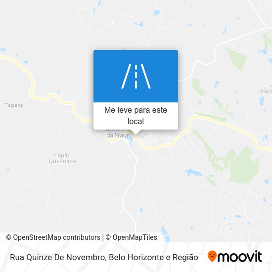 Rua Quinze De Novembro mapa
