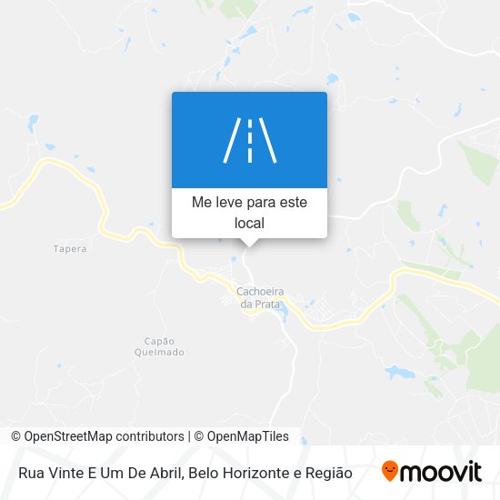 Rua Vinte E Um De Abril mapa