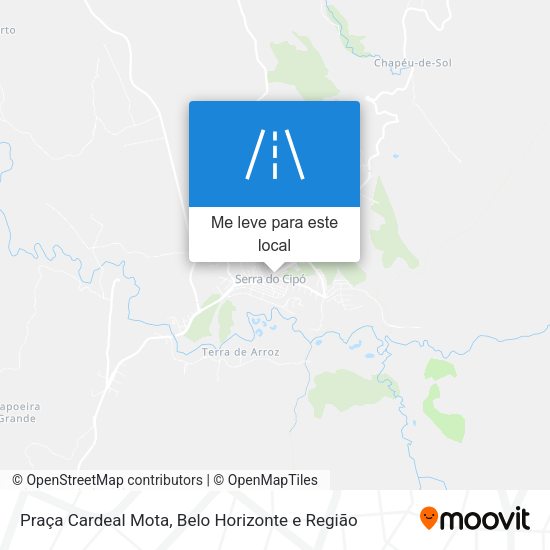Praça Cardeal Mota mapa