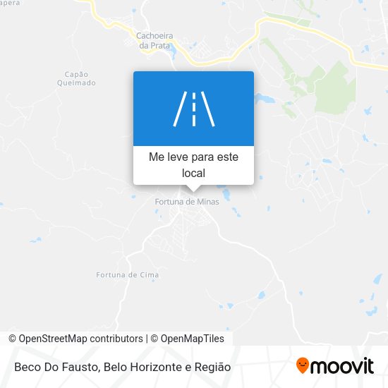 Beco Do Fausto mapa