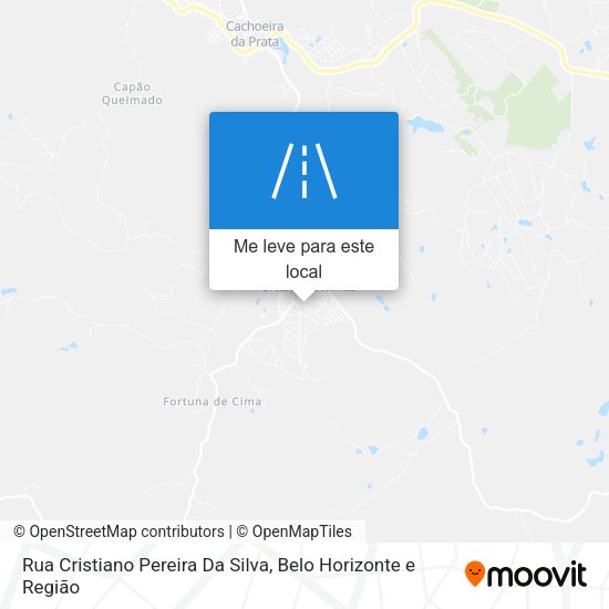 Rua Cristiano Pereira Da Silva mapa