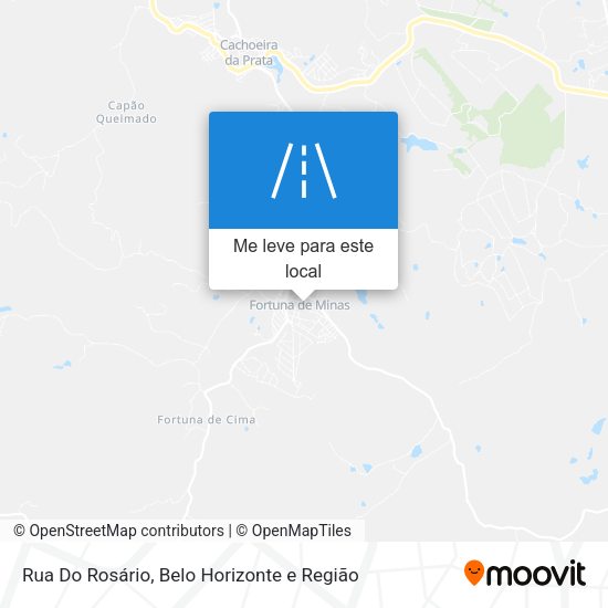 Rua Do Rosário mapa