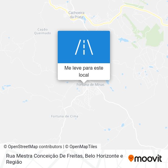 Rua Mestra Conceição De Freitas mapa