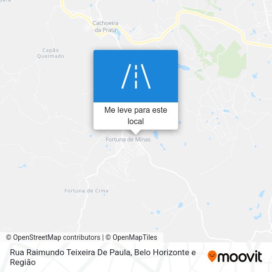Rua Raimundo Teixeira De Paula mapa