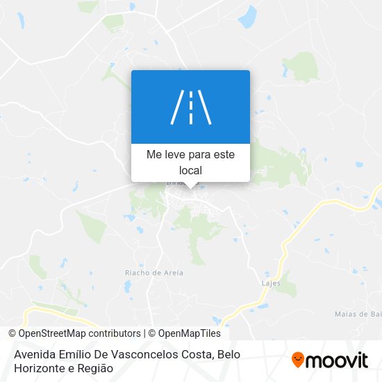 Avenida Emílio De Vasconcelos Costa mapa